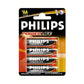 Batteries Philips LR6P4B10 1.5 V