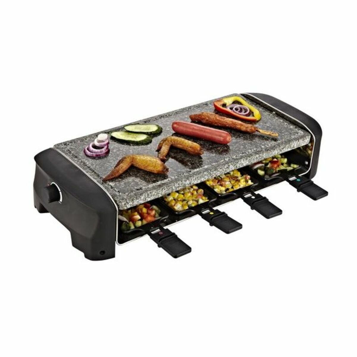 Plaque chauffantes grill Princess 162830 1400W Noir Pierre 1300W