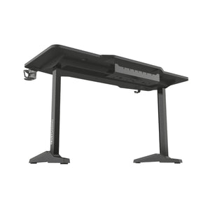 Desk Trust GXT 1175 Imperius XL Gaming Black Black/Red Steel 140 x 66 cm