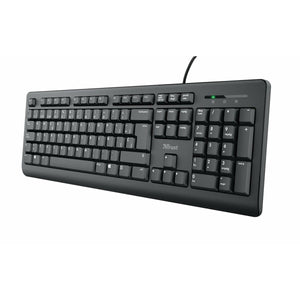 Clavier Trust Taro Noir Espagnol Qwerty