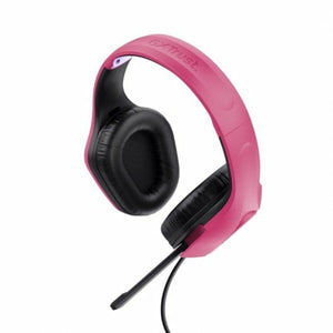 Casques avec Microphone Trust Noir Rose