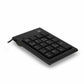 19-Key Keyboard Ewent EW3102 Black