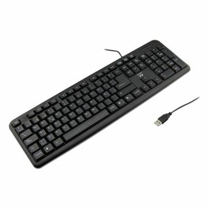 Clavier Ewent EW3109 PS/2 USB Noir