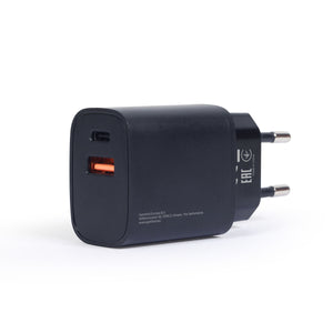 Wall Charger GEMBIRD TA-UQC3-03 Black 18 W