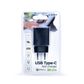 Wall Charger GEMBIRD TA-UQC3-03 Black 18 W