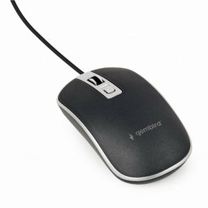 Souris avec Câble et Capteur Optique GEMBIRD MUS-4B-06-BS 1200 DPI (1 Unités)