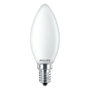 LED-Lampe Philips Kerze Weiß F 40 W 4,3 W E14 470 lm 3,5 x 9,7 cm (6500 K)