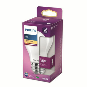 LED lamp Philips ø 6,6 x 10,4 cm E 8,5 W E27 1055 lm Ø 6 x 10,4 cm (2700 K)