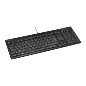 Tastatur Kensington Drahtgebunden Schwarz (Restauriert A)