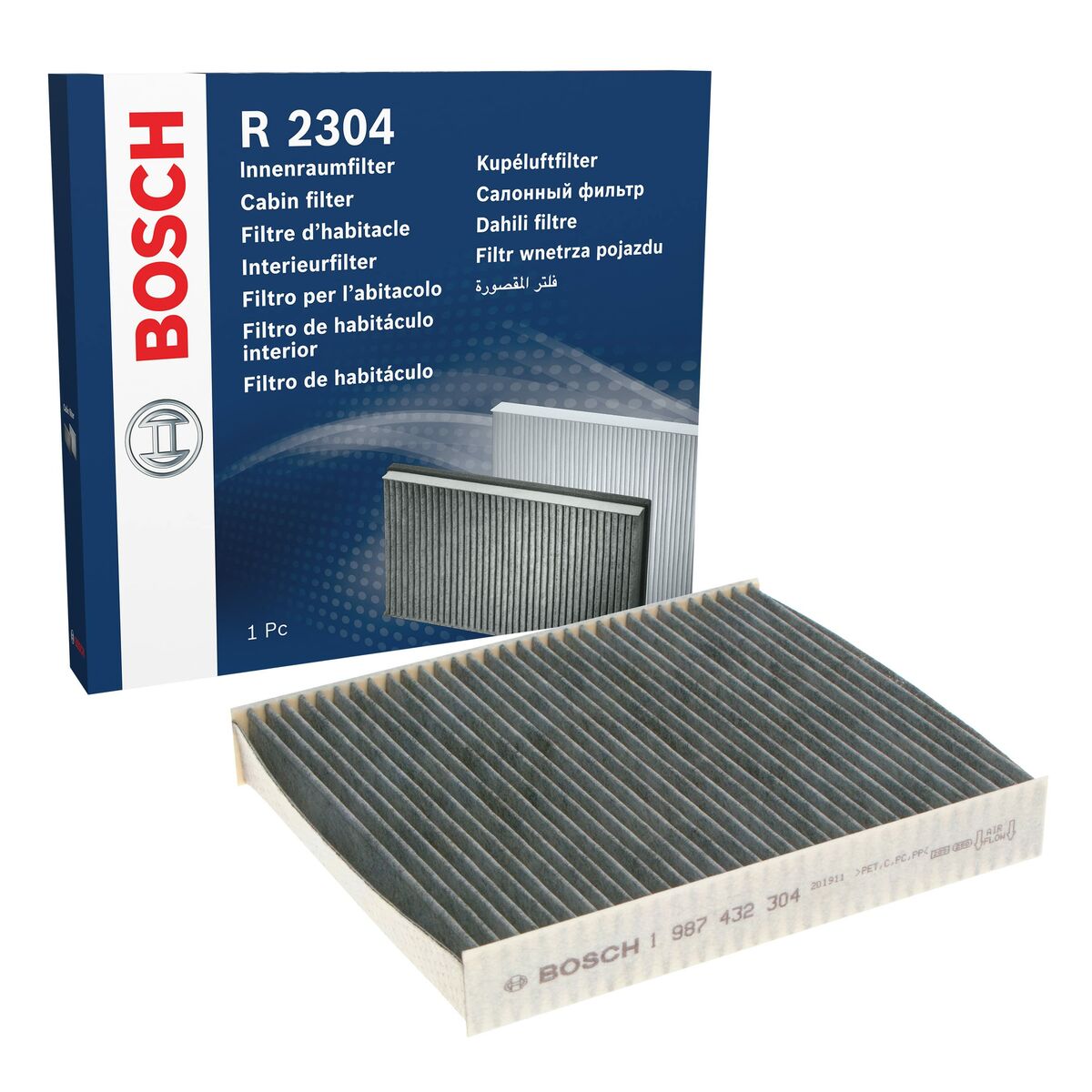 Cabin Air Filter BOSCH R2304 (Refurbished A)