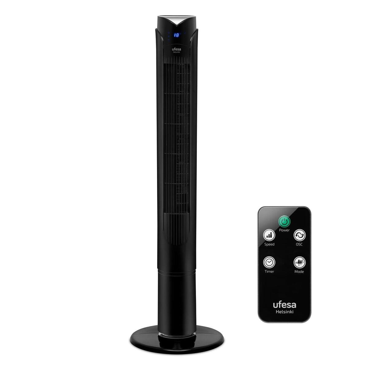 Tower Fan with Remote Control UFESA TW1600 Black 45 W (Refurbished A)