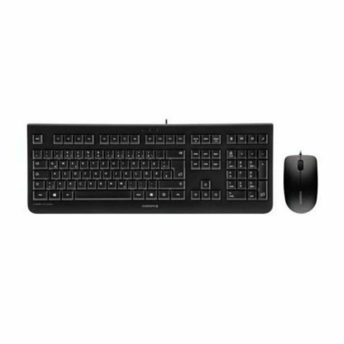 clavier et souris Cherry JD-0800ES-2 Espagnol Qwerty