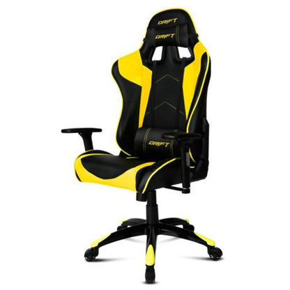 Chaise de Bureau DRIFT AGAMPA0124 Jaune Noir