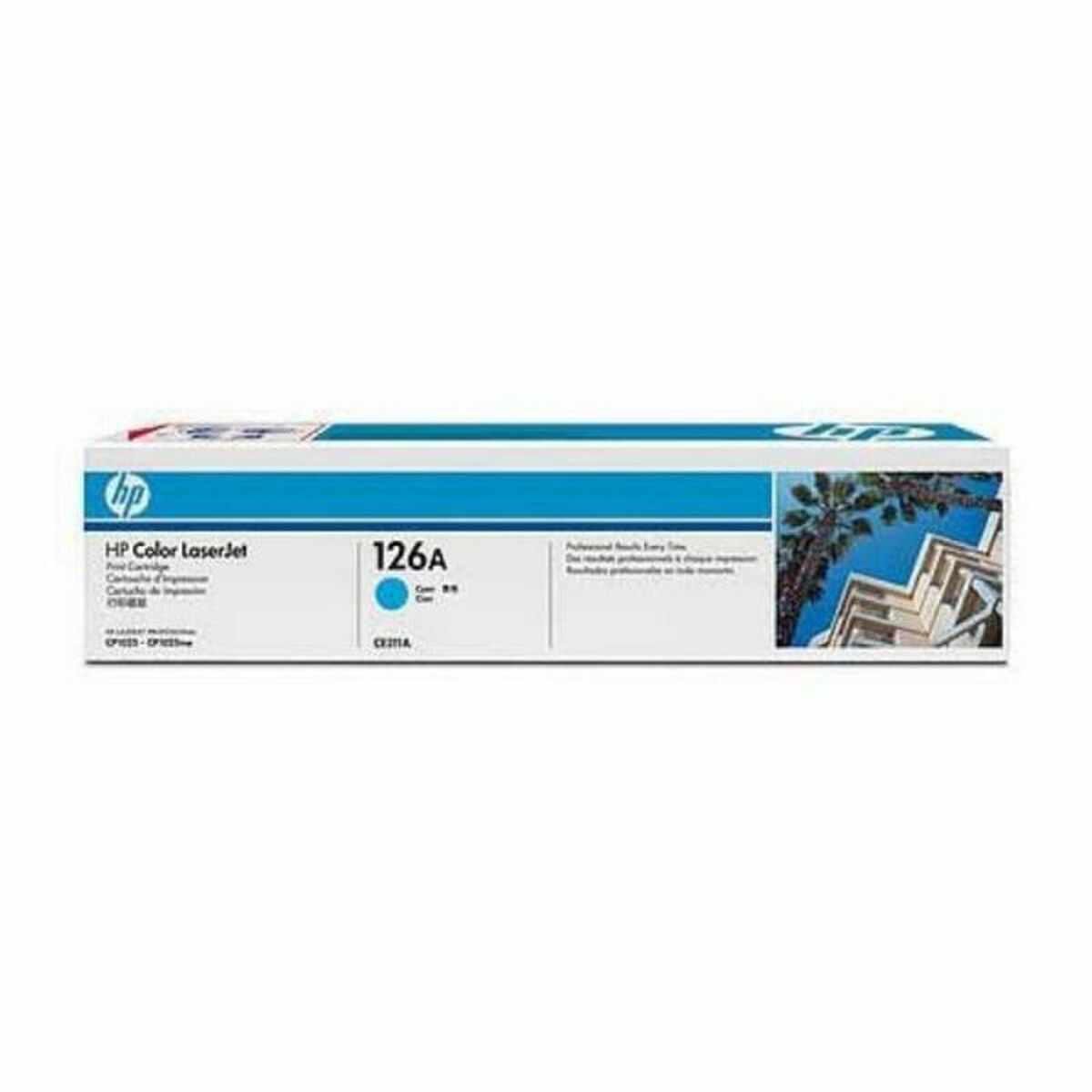 Original Toner HP CE311A Cyan