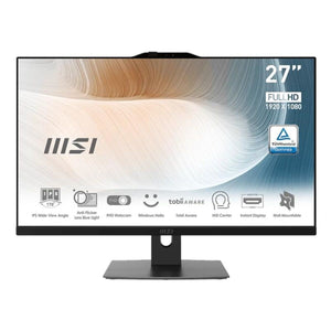 All in One MSI AM272P 12M-021EU Intel Core i5-1240P 27" Integrated Chipset 8 GB RAM 512 GB SSD