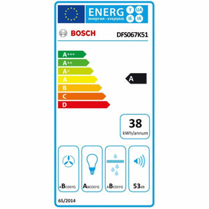 Hotte standard BOSCH DFS067K51 60 cm