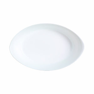 Kochschüssel Luminarc Smart Cuisine Oval Weiß Glas 21 x 13 cm (6 Stück)