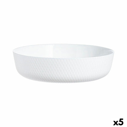 Kochschüssel Luminarc Smart Cuisine Weiß Glas Ø 26 cm (5 Stück)