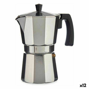 Italienische Kaffeemaschine Aluminium 300 ml (12 Stück)