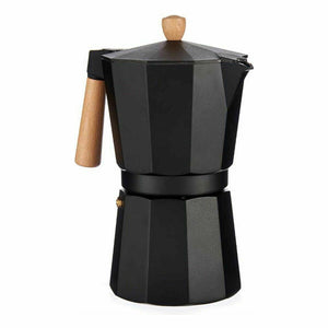 Cafetière Italienne Bois Aluminium 650 ml (12 Unités)