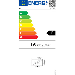 Écran Elo Touch Systems 2202L 21,5" 60 Hz