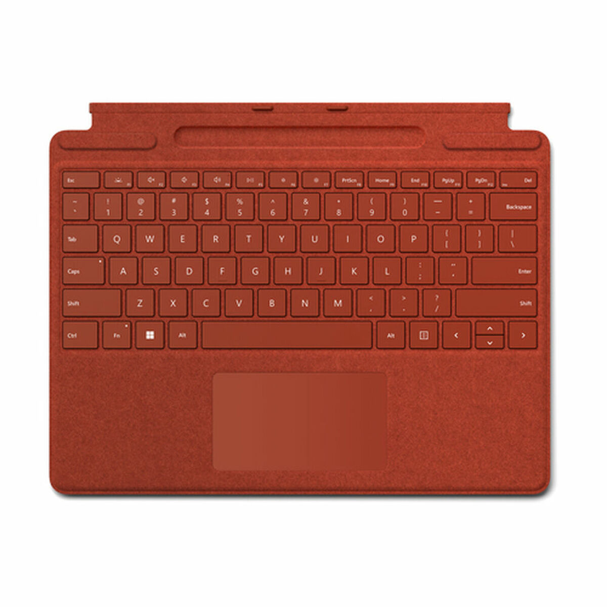 Clavier Microsoft 8XB-00032 Rouge Espagnol Espagnol Qwerty QWERTY