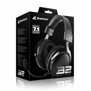 Gaming Headset mit Mikrofon Sharkoon B2