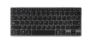 Clavier sans fil Subblim SUB-KB-3ADC201 Espagnol Qwerty Argenté Noir/Gris