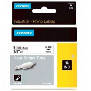 Laminiertes Klebeband zur Kennzeichnung von Maschinen Dymo Rhino ID1-9 1,5 m 9 mm (5 Stück)