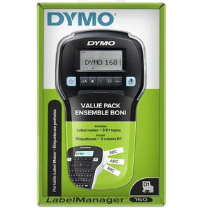 Electric Label Maker Dymo LM160 Black 1,2 mm 6 Units