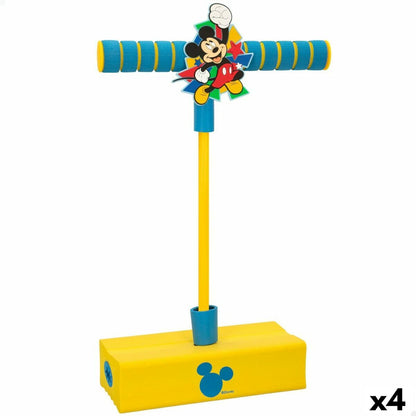 Pogospringer Mickey Mouse 3D Gelb Für Kinder (4 Stück)