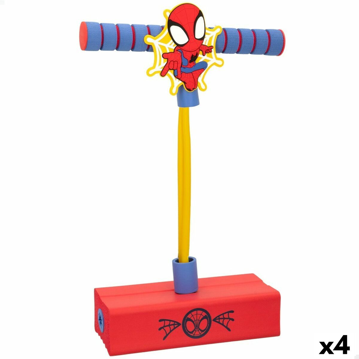 Pogobouncer Spider-Man 3D Red Children's (4 Units)